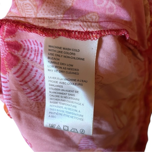 Free People Tied to You Tank Tropical Crop - Picture 7 of 8